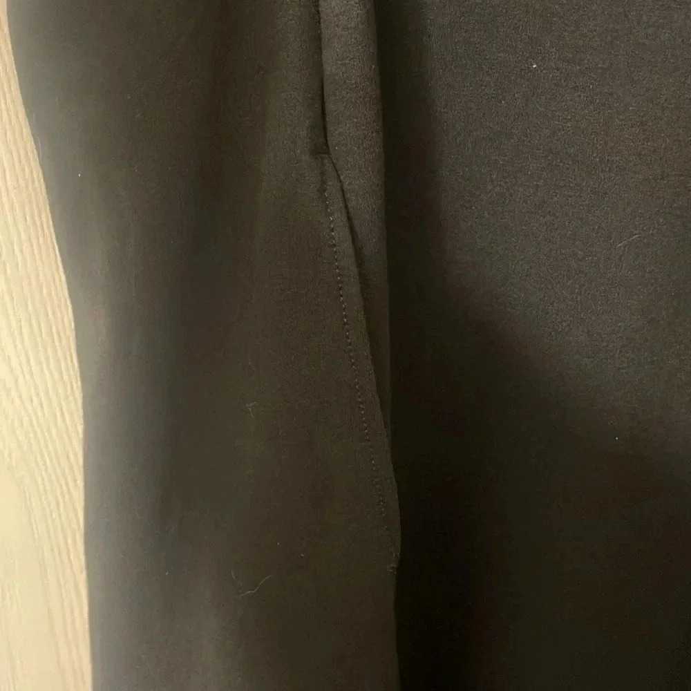 New Savage X Fenty Xssential relaxed jumpsuit wide leg black size 12 14 - Picture 5 of 7